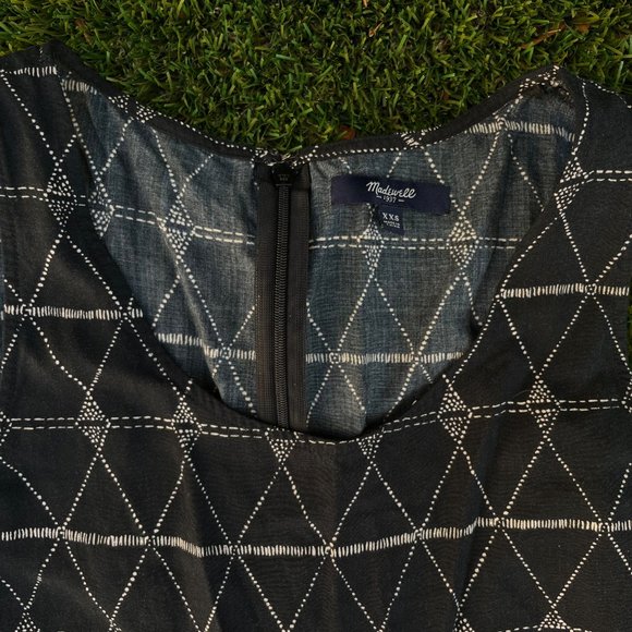 SOLD Madewell Black + White Jumpsuit Size XXS - Picture 4 of 5